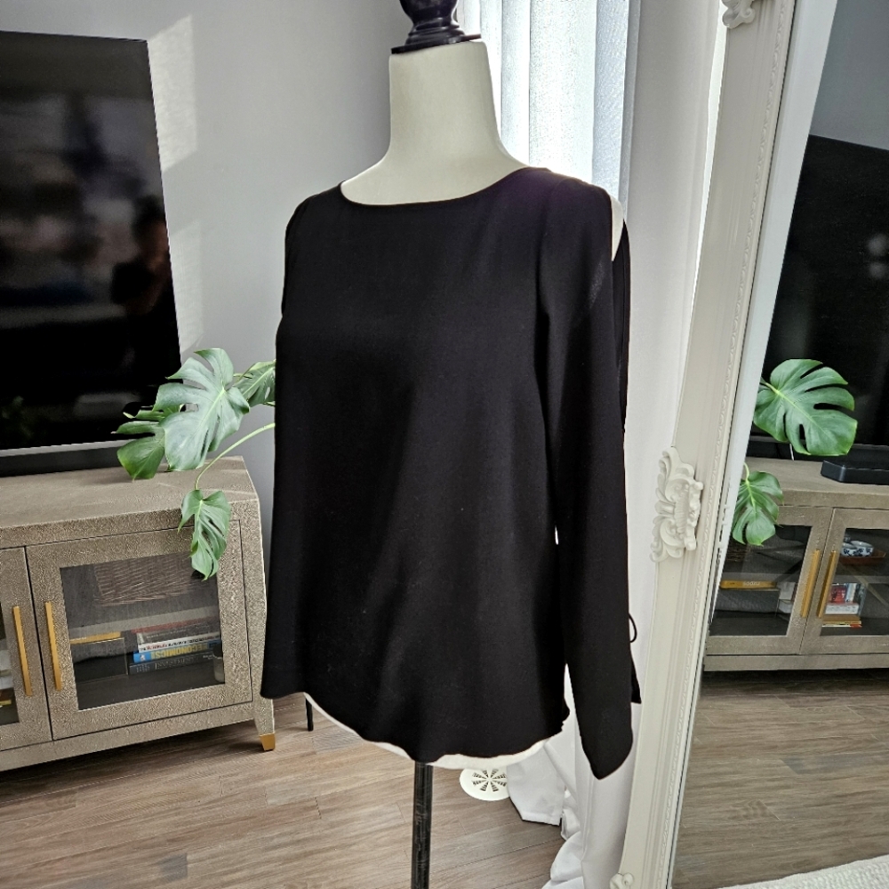WILFRED pozzi tie-sleeve blouse